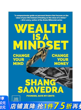 【预售】财富是种心态：改变心态 改变财富 Wealth Is a Mindset 原版英文商业行销 正版进口书