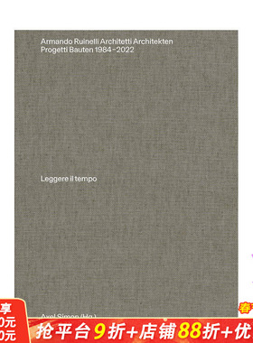 【现货】Ruinelli Associati建筑事务所 Armando Ruinelli Architetti 原版英文建筑设计 正版进口书籍画册 善优图书