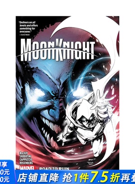 【现货】英文原版 月光骑士 4：毁灭之路 MOON KNIGHT VOL. 4: ROAD TO RUIN 英文原版漫画 正版进口书籍 善优图书