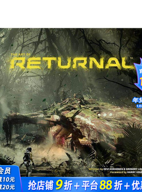 【预售】死亡回归游戏 艺术设定集 The Art of Returnal 肉鸽Roguelike科幻冒险游戏 发展历程 概念图 创作趣事 英文正版进口书