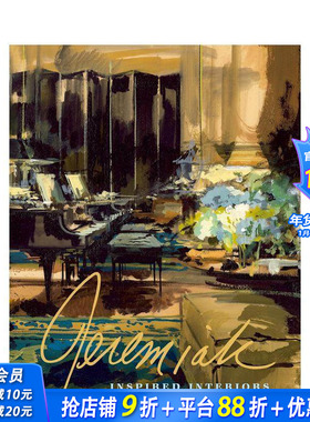 【预售】耶利米：充满灵感的室内设计 Jeremiah Goodman:A Collection of Interiors 英文空间与装饰 正版进口书