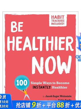 【预售】健康指南 【Be Better Now】Be Healthier Now 原版英文生活综合 正版进口书籍 善优图书