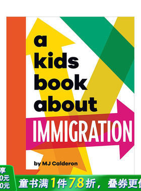 【现货】【给孩子的书】移民 正念引导 价值观塑造 概念科普【A Kids Book About】Immigration 儿童绘本 正版进口图书 善优童书
