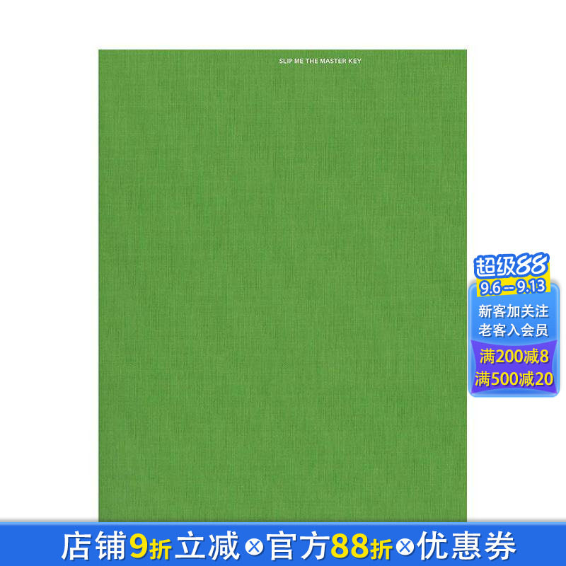 【预售】递我万能钥匙 托马斯·普赖尔 Slip Me the Master Key-Thomas Prior 原版英文摄影作品集 正版进口书