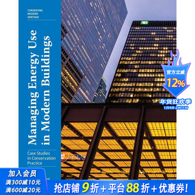 【现货】英文原版 管理现代建筑的能源使用：保护实践中的案例研究 Managing Energy Use in Modern Buildings建筑设计进口书