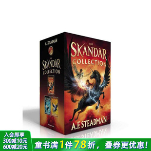 Boxed 英语阅读拓展进口书 斯坎达尔系列 英文故事小说 12岁 Set Collection Skandar 盒装 现货