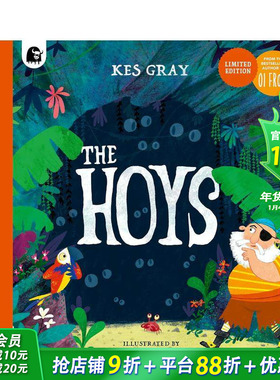【预售】神秘海盗 The Hoys 英文儿童插画故事绘本 进口童书