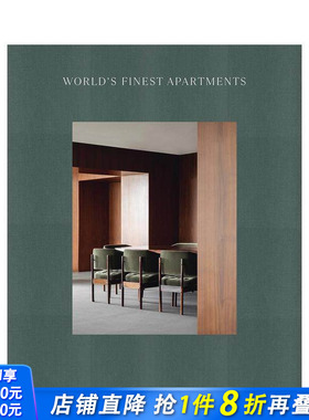 【现货】世界温馨公寓设计 World's Finest Apartments 原版英文室内设计装饰 正版进口图书