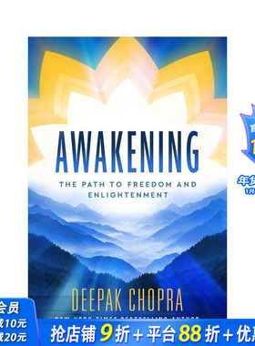 【预售】觉醒 现代冥想大师Dr Deepak Chopra唤醒真我指南 Awakening 原版英文心灵励志 正版进口书