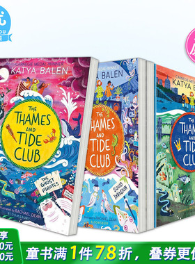【现货多册选拍】泰晤士与潮汐俱乐部3册：幽灵海盗探险 卡内基奖Katya Balen The Thames and Tide Club英文故事英语拓展进口书