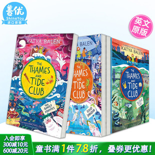 卡内基奖Katya Balen Tide 现货多册选拍 Club英文故事英语拓展进口书 and 泰晤士与潮汐俱乐部3册：幽灵海盗探险 Thames The
