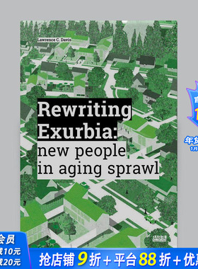 【预售】重述郊区 Rewriting Exurbia 原版英文建筑设计 正版进口书