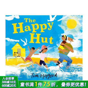 快乐小屋 凯特格林纳威入围插画师 The Happy 进口童书 Hut英文儿童插画故事绘本 预售