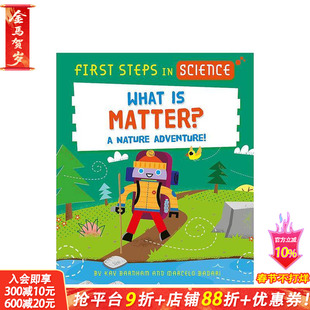 【预售】科学第一步：什么是物质？ First Steps in Science: What is Matter? 英文儿童插画故事科普绘本 进口童书