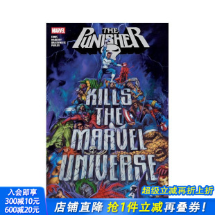 MARVEL 预售 KILLS UNIVERSE 正版 惩罚者屠杀漫威宇宙 英文漫画书 Marvel漫威 进口书 PUNISHER 原版 THE