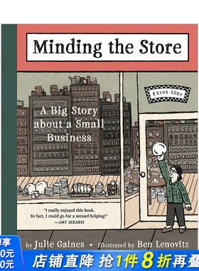 【现货】Minding the Store 打理商店 Fishs Eddy餐具店的漫画故事
