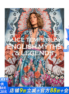 【现货】英文原版 Alice Temperley 进口艺术 爱丽丝·坦波丽：英国的神话和传奇Rizzoli