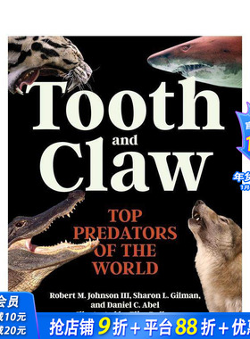【预售】牙齿和爪子：世界掠食者 Tooth and Claw:  Predators of the World 原版英文社会科学 正版进口书