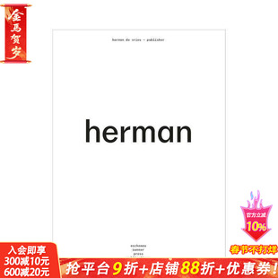【预售】赫尔曼·德·弗里斯 - 出版人 herman de vries - publisher 英文艺术 正版进口书画册