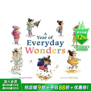 【预售】A Year of Everyday Wonders一年中的每日新奇 插画师Qin Leng【善优童书】