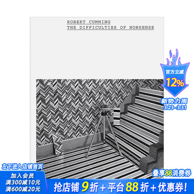 【现货】艺术家罗伯特·卡明：胡扯的困难 Robert Cumming: The Difficulties of Nonsense 英文原版进口画册