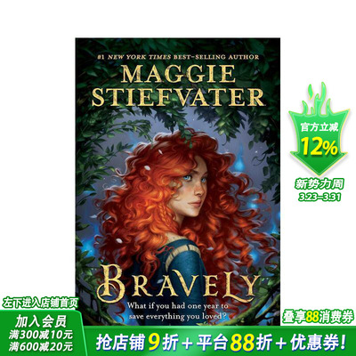 【预售】勇敢传说 纽约时报书 Bravely 英文小说故事 英语拓展阅读进口书