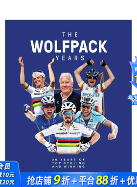 【预售】狼群”自行车队：光辉岁月 The Wolfpack Years:20 years of top cycling and winning 英文运动 正版进口书