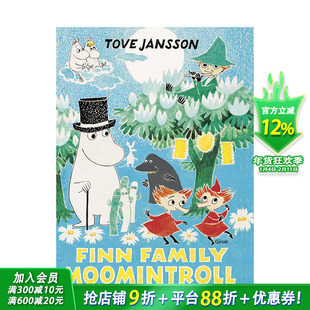 【现货】英文原版 姆明谷系列 魔法师的帽子Finn Family Moomintroll 英文儿童绘本 9-12岁 进口原版书籍 善优图书