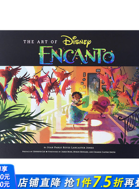 【现货】魔法满屋电影艺术设定集 Art of Encanto 迪士尼动画幕后插画剧本导演访谈 英文原版进口图书 图书