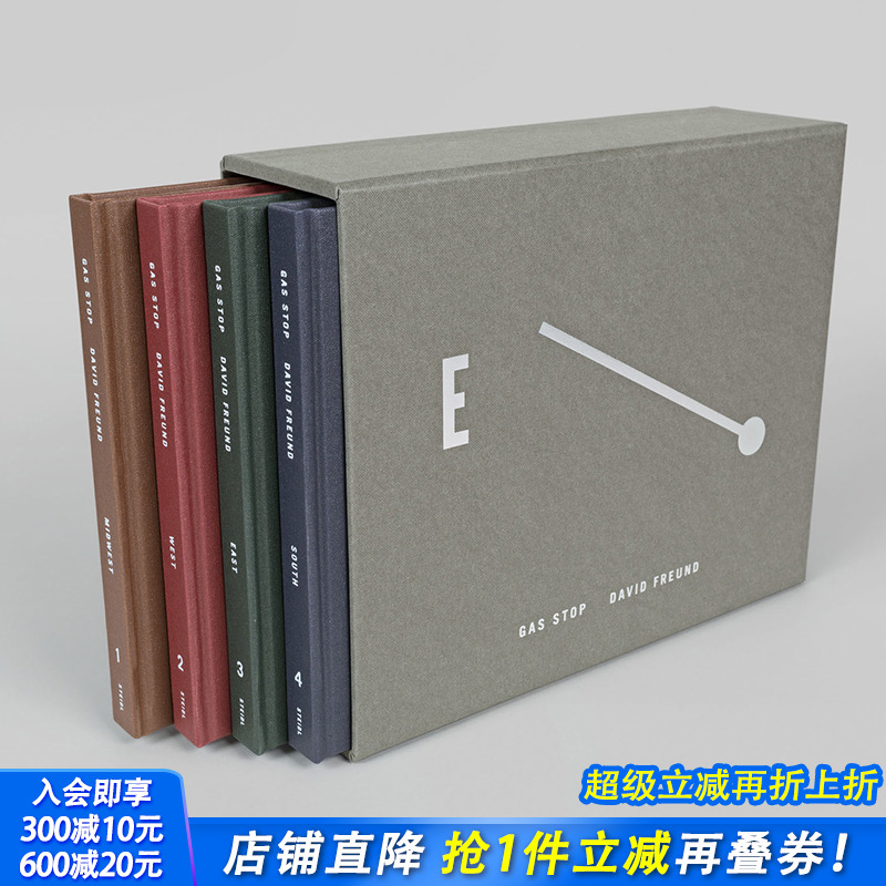 【预售】大卫·弗罗因德：加油站 David Freund: Gas Stop 原版英文摄影作品集 正版进口书
