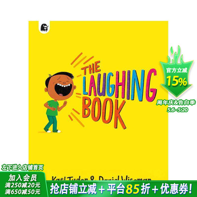 【现货】欢笑之书 The Laughing Book 英文儿童插画故事绘本 进口童书