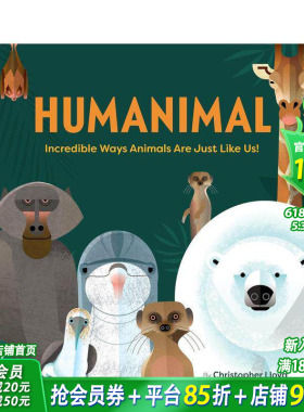 【现货】Humanimal 人类动物:动物和我们一样的不可思议 英文原版儿童绘本【善优童书】