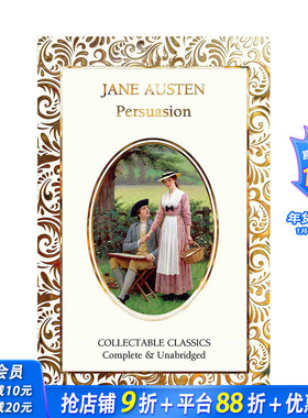 【现货】英文原版 劝导 【Flame Tree Collectable Classics】Persuasion 英文小说 正版进口书籍 善优图书