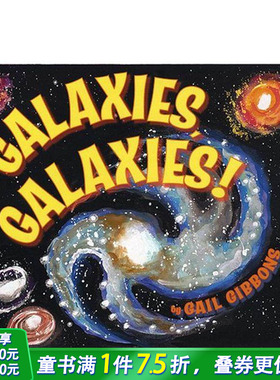 【预售】星系 星系！ Galaxies  Galaxies!  英文儿童初级章节桥梁故事书 进口童书