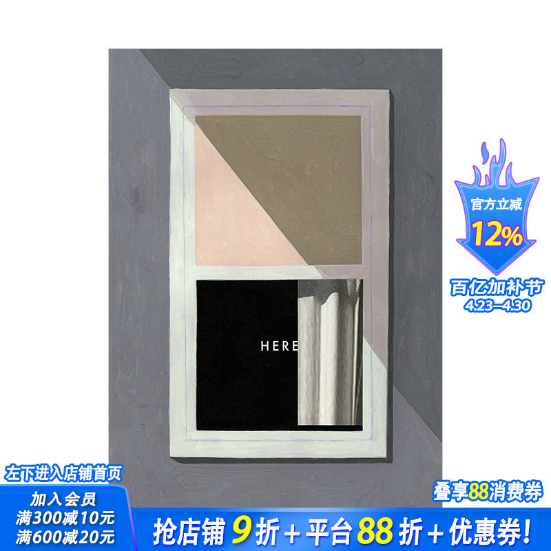 【现货】&ldquo;漫画中的奥斯卡&rdquo;法国安古兰漫画大奖 在这里Here 英文原版漫画绘本 房间背后的含义 空间故事