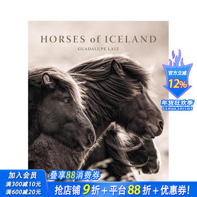 【预售】冰岛马纪行 Horses of Iceland 原版英文摄影作品集自然景观 正版进口书
