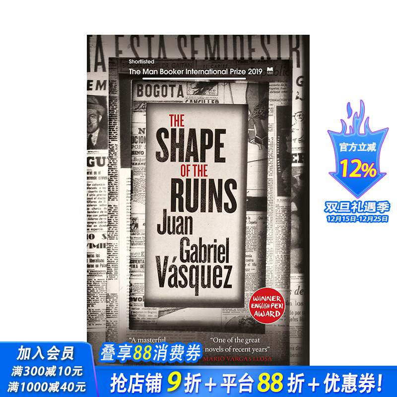 【现货】英文原版 废墟的形状 The Shape of the Ruins 英文传记 正版进口书籍 善优图书