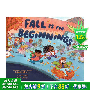 【预售】秋日启程时 Fall Is For Beginnings 英文儿童插画故事绘本 进口童书