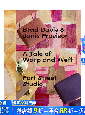 【现货】福特街地毯工作室Fort Street Studio作品集 A Tale of Warp and Weft *侈室内家具布置装饰艺术品 英文原版进口