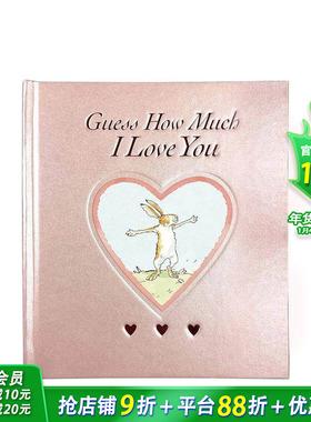 【现货】【粉红甜心版】猜猜我有多爱你【附多版本选拍】手偶书 英文绘本 Guess How Much 高颜值儿童绘本 节日送礼【善优童书】
