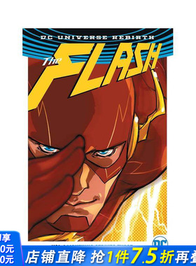 【预售】闪电侠  第1卷：闪电两击（重生） The Flash Vol. 1: Lightning Strikes Twice (Rebirth) 原版英文漫画书 正版进口书