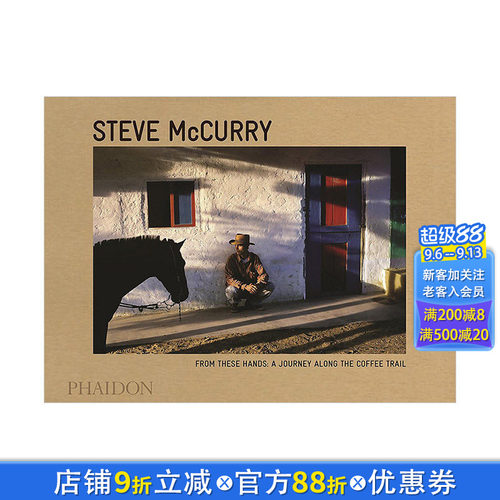 【现货】Steve McCurry 摄影师史蒂芬·麦凯瑞画集 From These Hands 英文原版书籍图书 摄影大师作品集