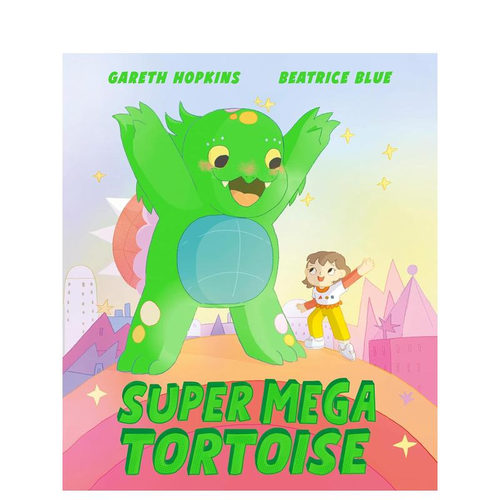 【预售】龟 Super Mega Tortoise 英文儿童插画故事绘本 进口童书