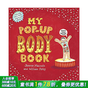 立体书 善优童书 英语儿童进口绘本 Book 预售 英文原版 身体 Pop 趣味科普 立体翻翻书 Body