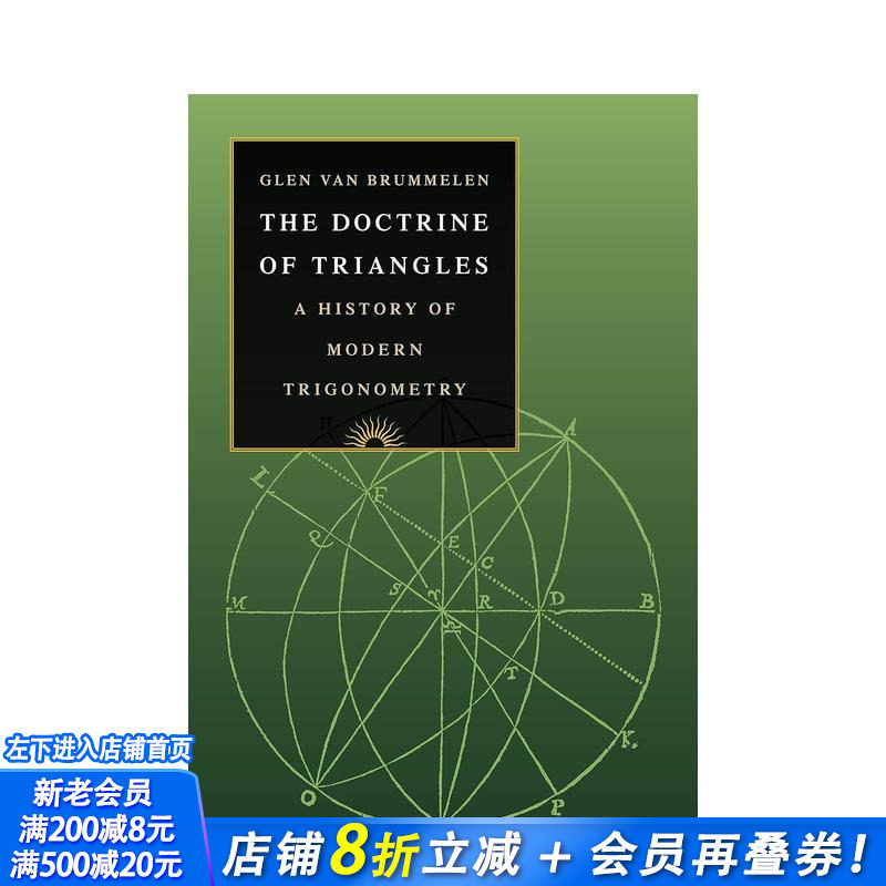 【预售】三角形之道:现代三角学史 The Doctrine of Triangles 原版英文社会科学 正版进口书