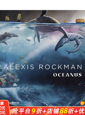 【现货】英文原版 Alexis Rockman:海洋之神 Alexis Rockman : Oceanus 当代艺术 正版进口书籍画册 善优图书