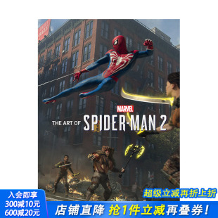 原版 漫威蜘蛛侠2 Art The Marvel 英文插画原画设定集 Man 游戏设定集 Spider 进口书 正版 预售