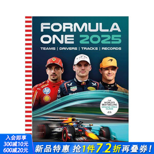 赛车2025年官方赛事指南 进口书 Guide英文运动正版 World’s 预售 F1一级方程式 Bestselling One Formula Prix 2025 Grand The