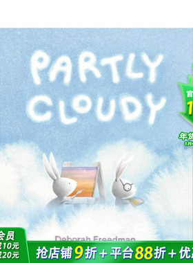 【现货】多云间晴 Partly Cloudy 英文儿童插画故事绘本 进口童书