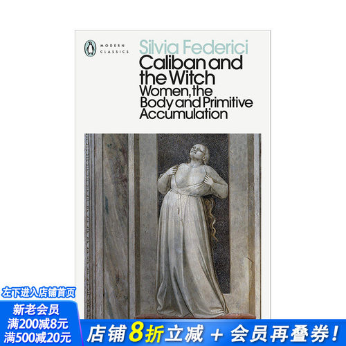 【预售】英文原版 卡利班与女巫 Caliban and the Witch 英文原版进口书籍 善优图书